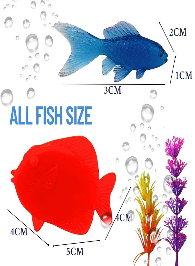 MALLEXO Realistic Underwater Animal Action Figures for Kids 3+| 24 PCS Sea Creatures Figurine Playing Set for Boys and Girls Ocean Animals Toys Educational & Learning Items Birthday Gifts for Children - Image 3